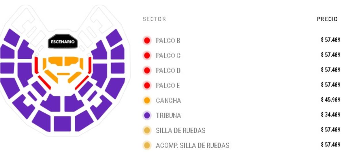 Las entradas ya se encuentran a la venta. Créditos: Puntoticket