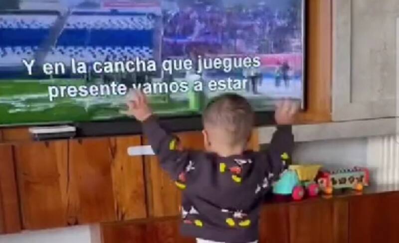 La familia Zampedri extraña los domingos de cancha.