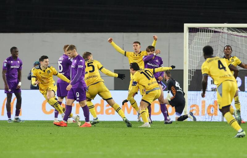 Udinese venció a la Fioretina por Serie A. Foto: Agencia EFE.