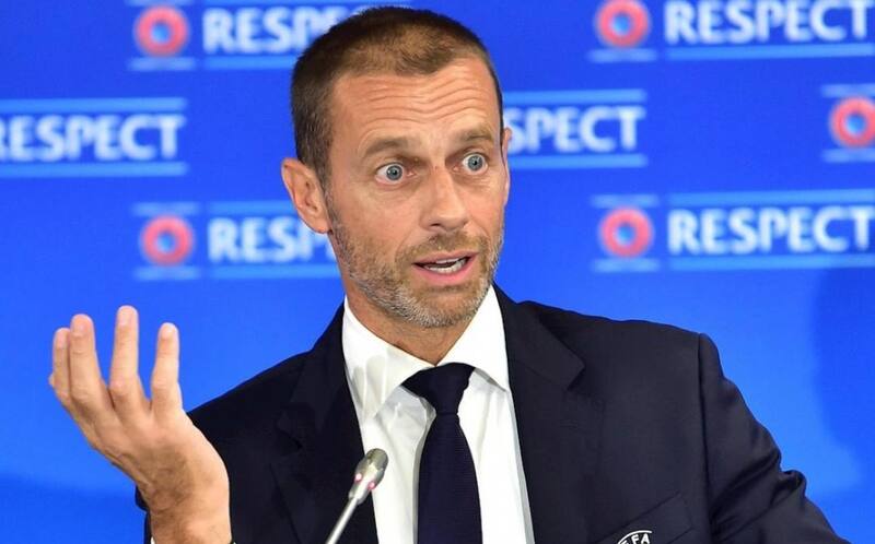 Aleksander Čeferin presidente de la UEFA, tendrá que responder a la demanda de la Superliga.