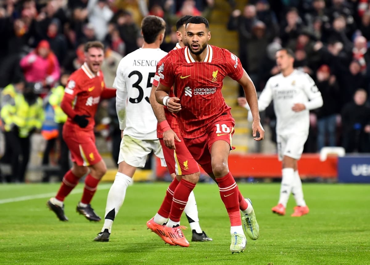 Liverpool derrotó al Real Madrid.