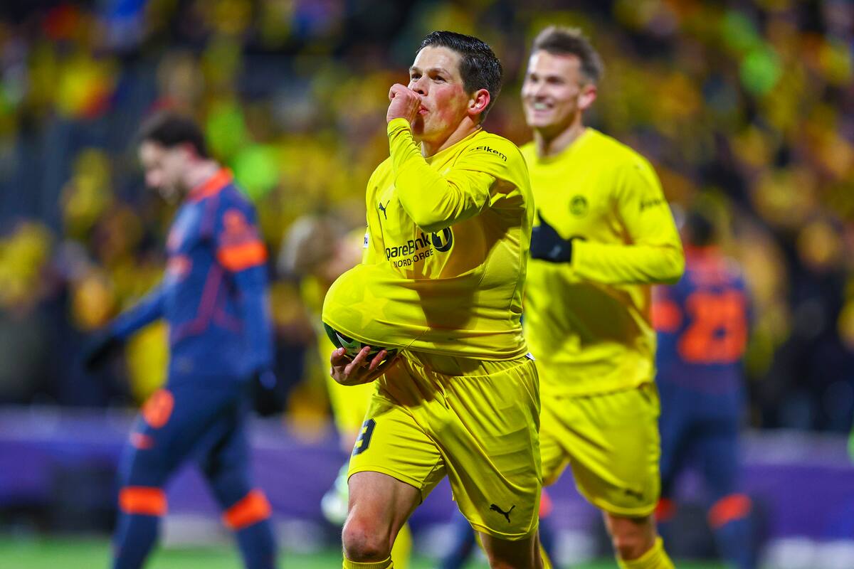 Bodo/Glimt venció a Inter en Noruega. Foto: EFE.