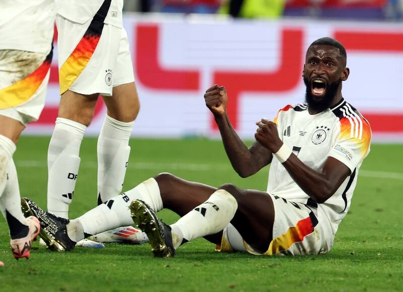 Alemania venció a Dinamarca.