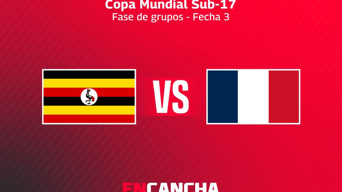 MARCADOR FINAL | Uganda 1 - Francia 0 por Mundial Sub 17