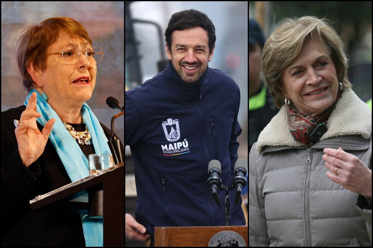 Los rostros mejor evaluados de la política chilena.