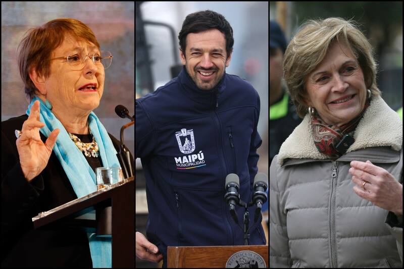 Los rostros mejor evaluados de la política chilena.