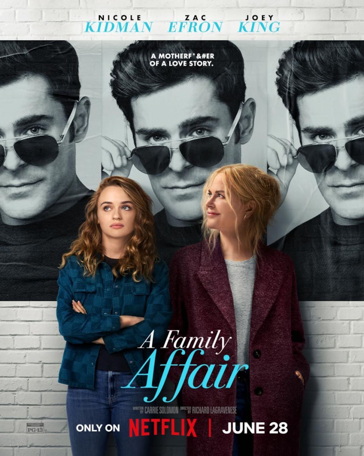 "Un asunto familiar" es protagonizada por Zac Efron y Nicole Kidman.