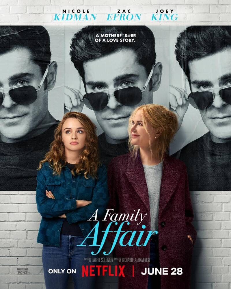"Un asunto familiar" es protagonizada por Zac Efron y Nicole Kidman.