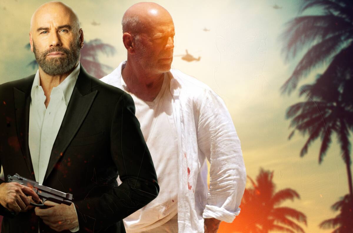 Está en Prime Video y es la película que volvió a reunir a John Travolta y Bruce Willis