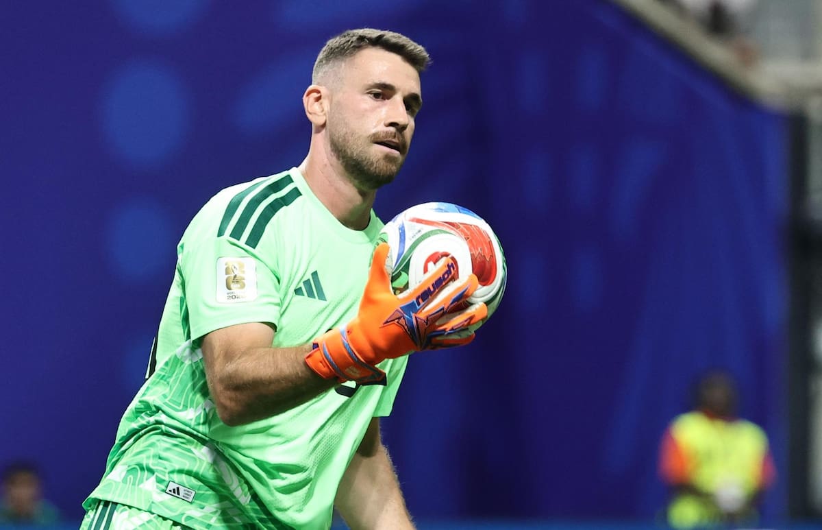 El portero en el Mundial 2026 con España. Foto: EFE.