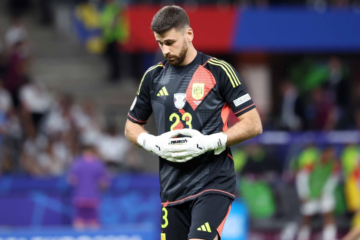 El portero en España. EFE.