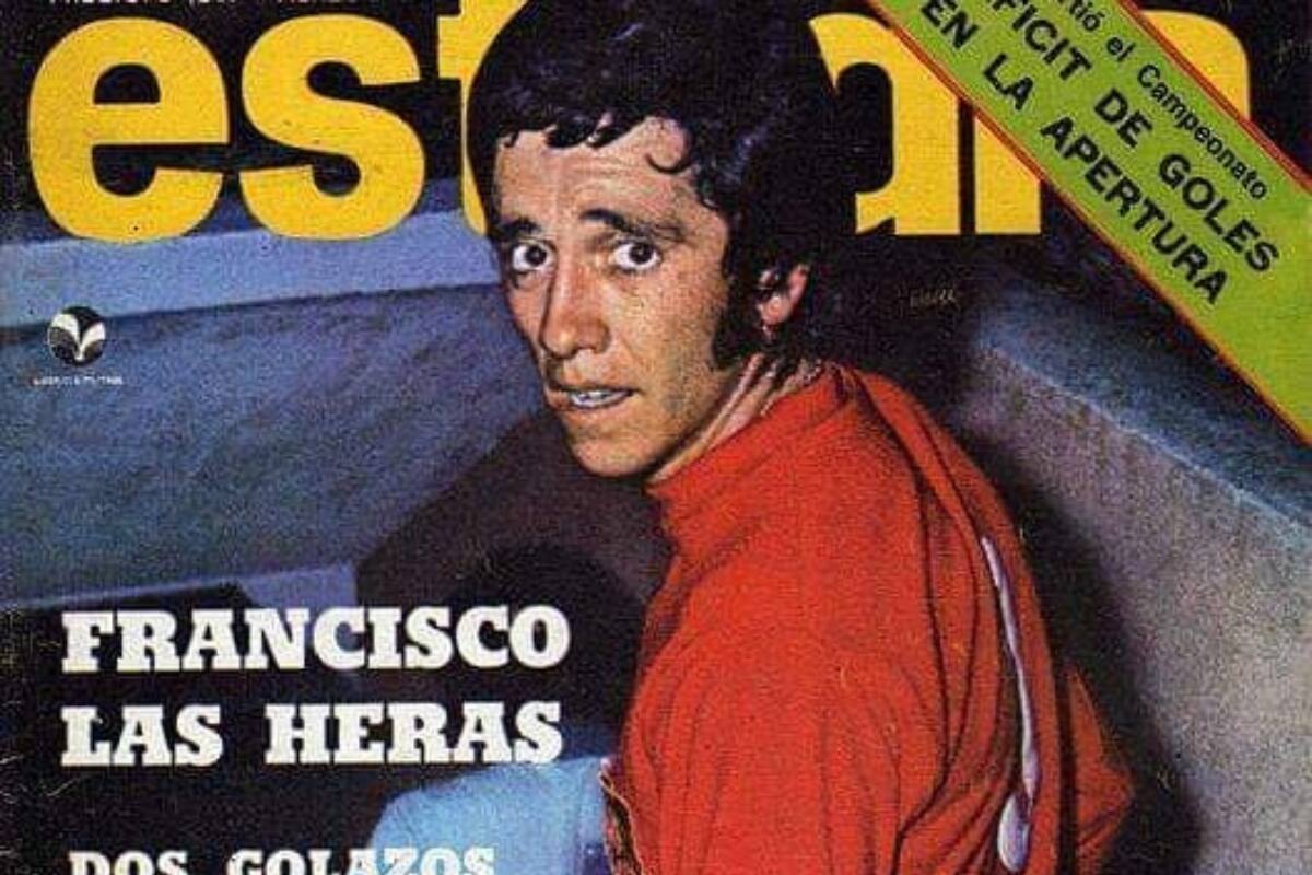 Francisco Las Heras, durante su época como jugador de los rojos.