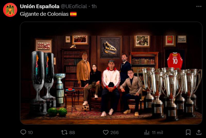 Los Hispanos le dedicaron feroz palo a Palestino