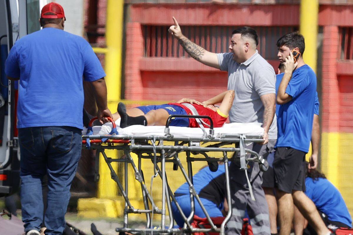 venció a Palestino, en un partido que tuvo un serio accidente. Foto: Instagram Unión Española.