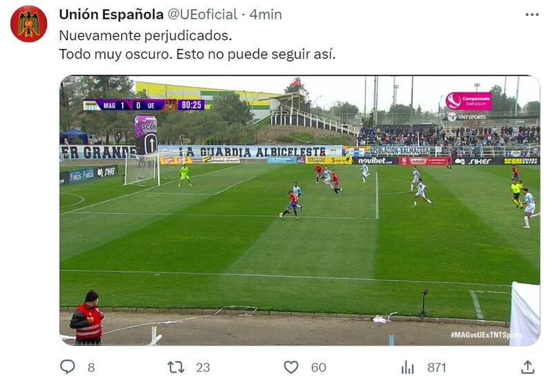 La polémica jugada.