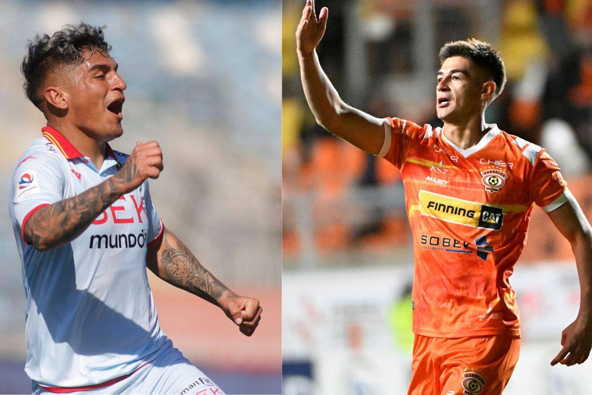 Dos cuadros tradicionales que se enfrentan este fin de semana y que pelean palmo a palmo por ser el cuarto grande del fútbol chileno. Fotos: Agencia Aton.