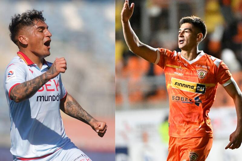 Dos cuadros tradicionales que se enfrentan este fin de semana y que pelean palmo a palmo por ser el cuarto grande del fútbol chileno. Fotos: Agencia Aton.