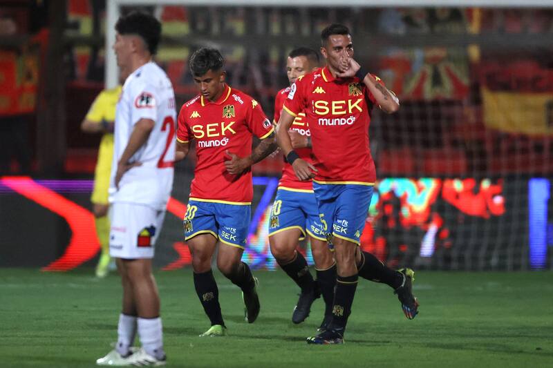 Pulpo González marcó en el último duelo ante Ñublense.