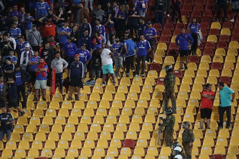 En el Estadio Santa Laura durante la temporada 2024.