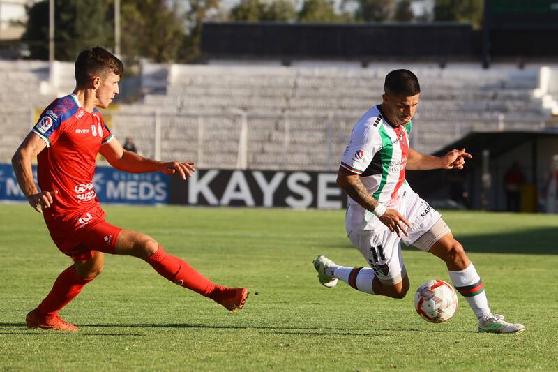 Unión La Calera vs Palestino será el duelo que empiece con la jornada dominical de fútbol en Primera División. (Foto: Aton)