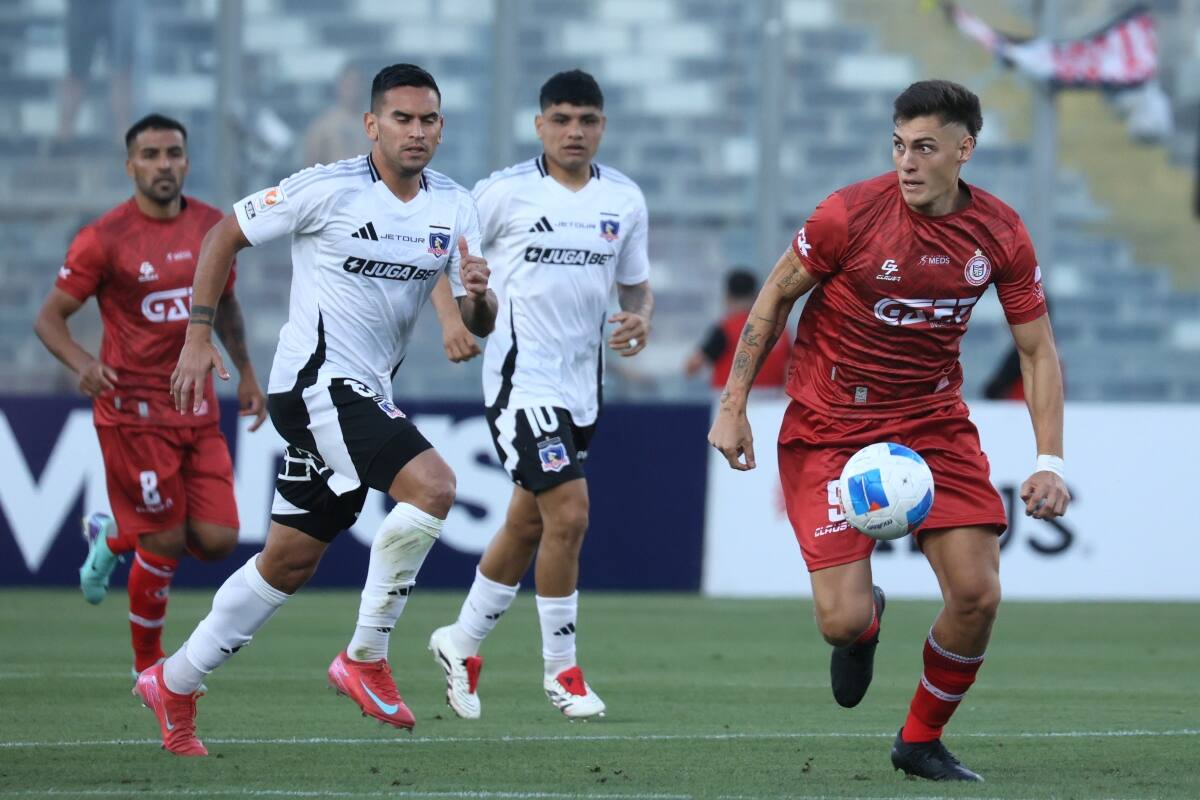 Cristóbal Muñoz ante Colo Colo.