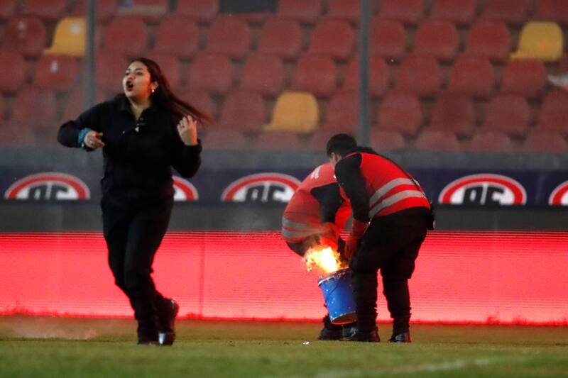 Universidad Católica conoció su castigo tras los incidentes contra Ñublense.