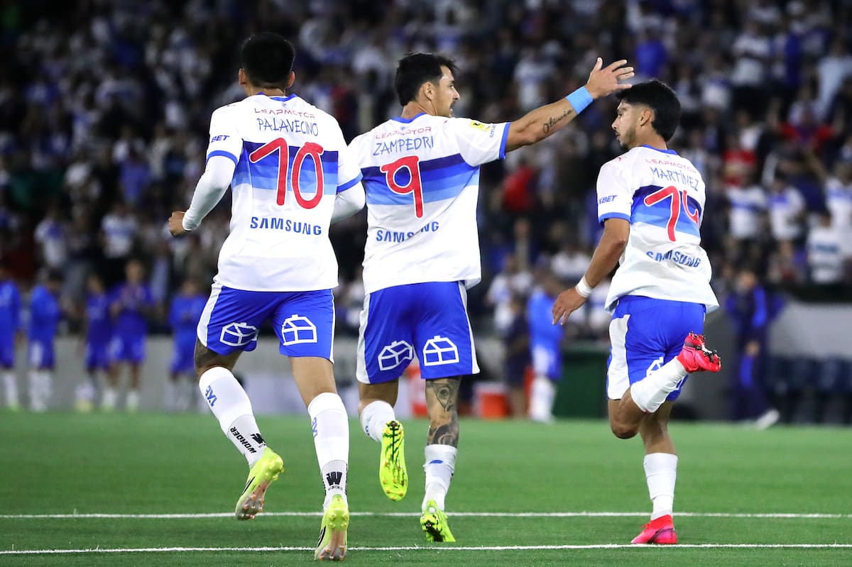 Los Cruzados empataron ante Everton. Foto: Agencia Aton.