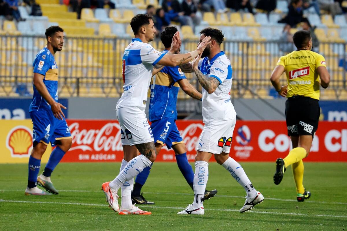 en el partido ante Everton por Copa Chile. Foto. Agencia Aton.