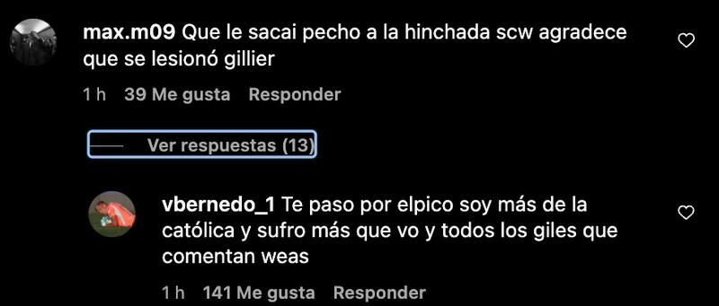 La furiosa respuesta de Bernedo.