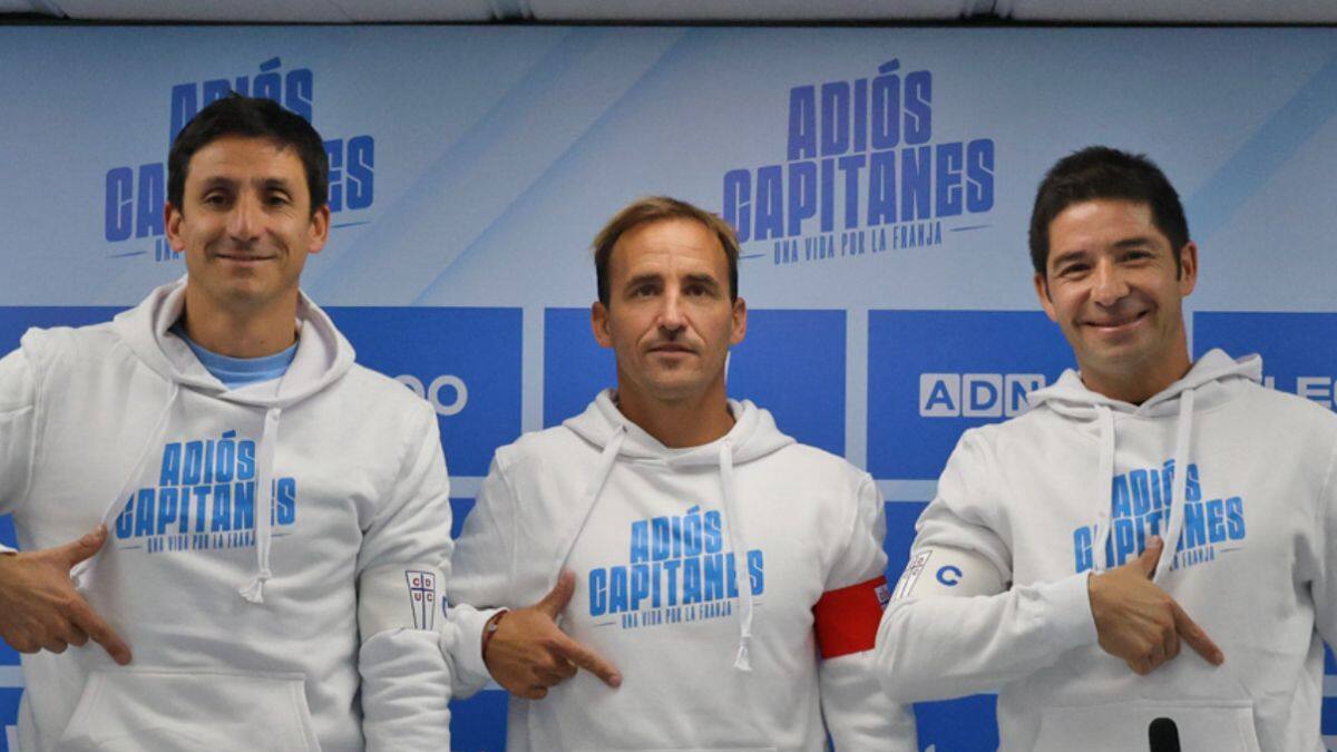 Y sumando: los 16 ex jugadores de la UC que dirán presente en el partido “Adiós Capitanes”