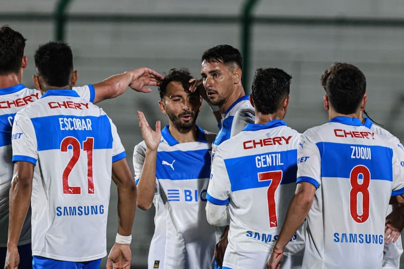 Los Cruzados serán locales ante Palestino por Copa Sudamericana. Foto: Agencia Aton/Archivo.