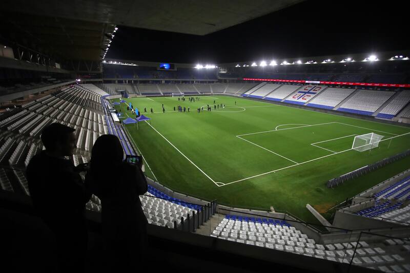 Inauguracion del Claro Arena.