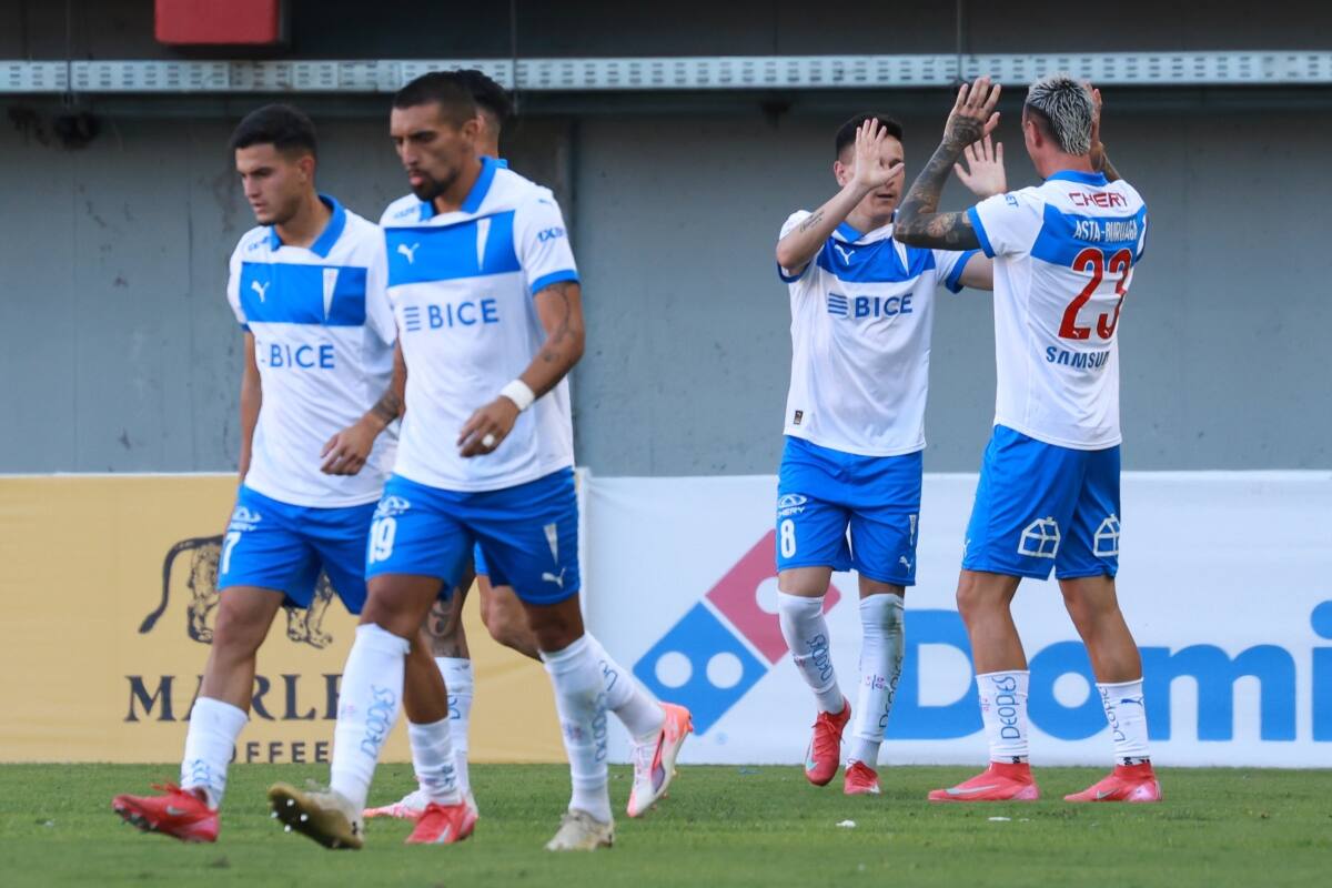 en el reciente empate ante Ñublense en Chillán. Foto: Agencia Aton.