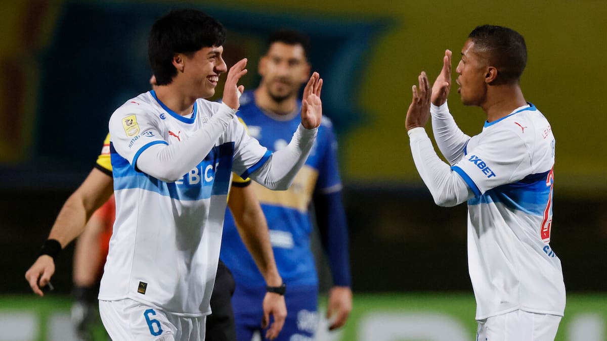 Arrasa en Viña: revisa los tres goles con que la UC se fue al descanso ante Everton por Copa Chile