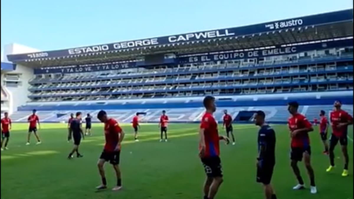 VIDEO | La UC está en modo Copa: entrena en Guayaquil para crucial choque con Barcelona