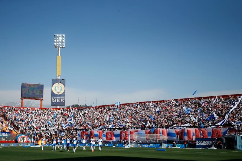 en el Estadio Santa Laura. Foto: Agencia Aton.