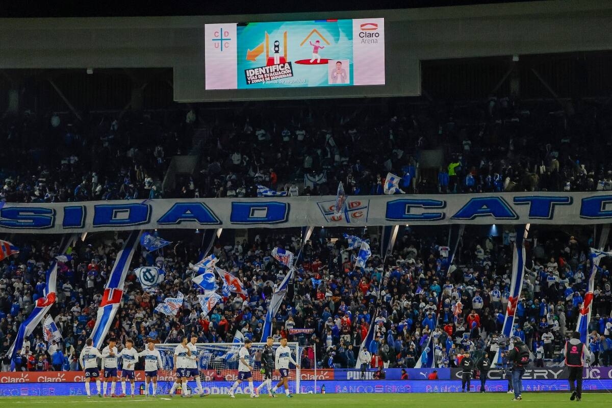 en el Claro Arena. Foto: Agencia Aton.