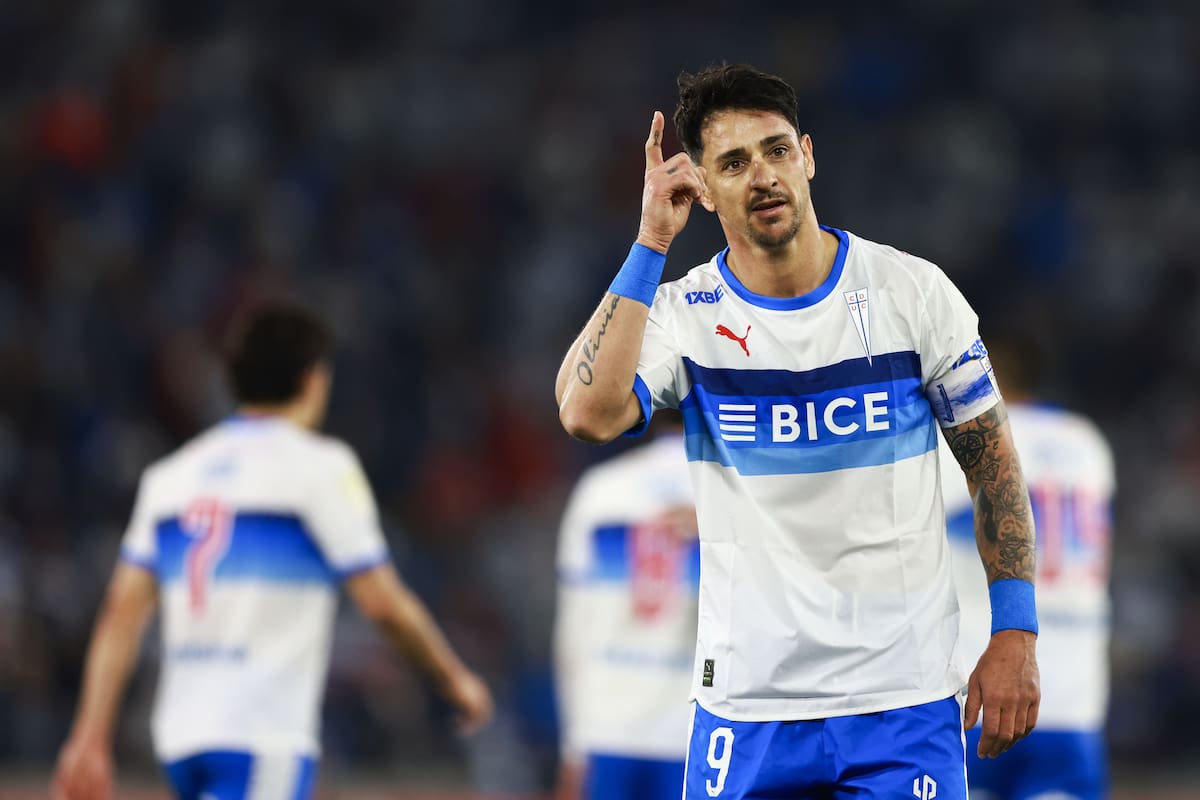 Fernando Zampedri cerró la primera rueda con un hat-trick ante la UdeC. Foto: Aton.
