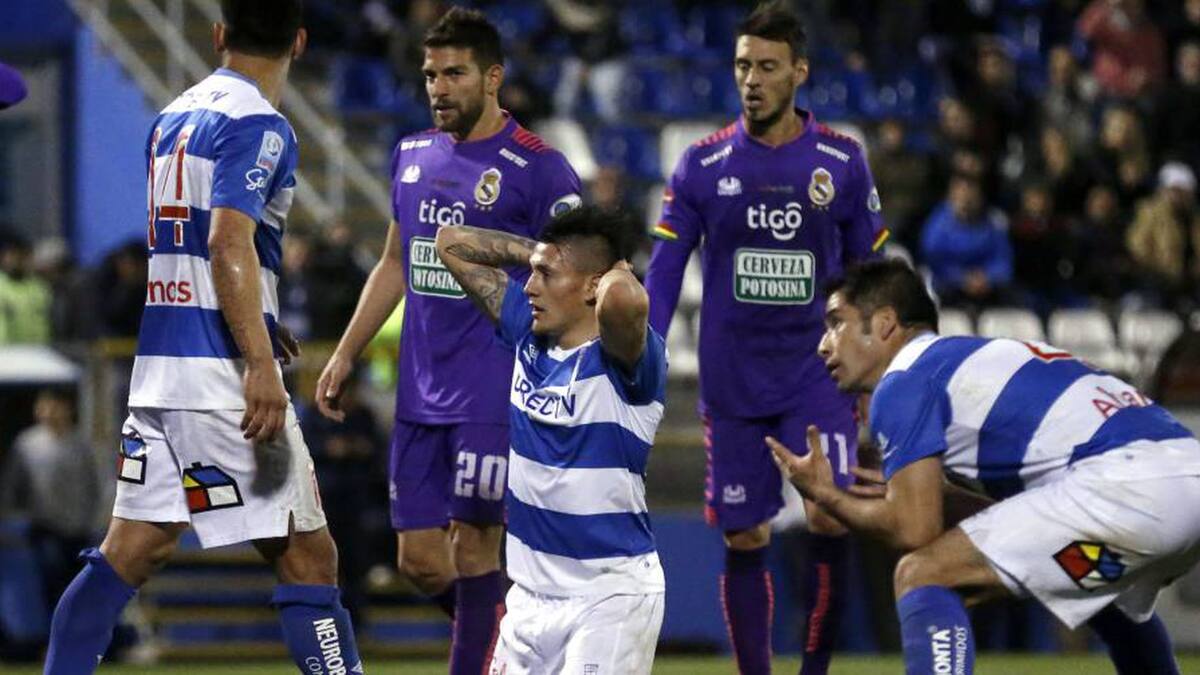 Los "Cruzados" no pudieron contra el Real Potosí en 2016.
