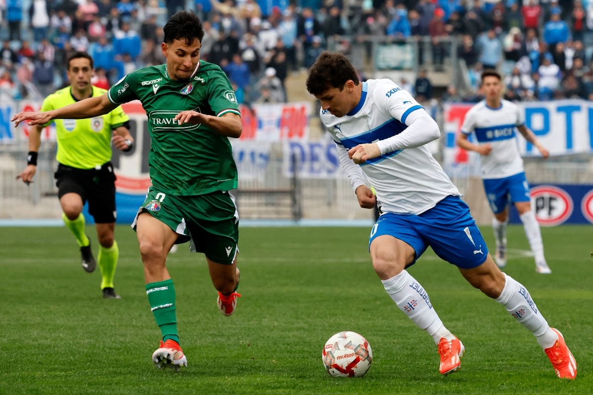 La UC no pudo ante Audax Italiano en Rancagua. Foto: Agencia Aton.