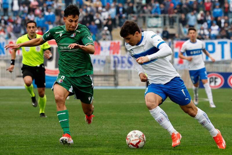 La UC no pudo ante Audax Italiano en Rancagua. Foto: Agencia Aton.