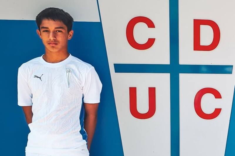 Manuel Gallardo Hereveri se suma a la Sub 13 de La Franja. Foto: Instagram Cruzados.