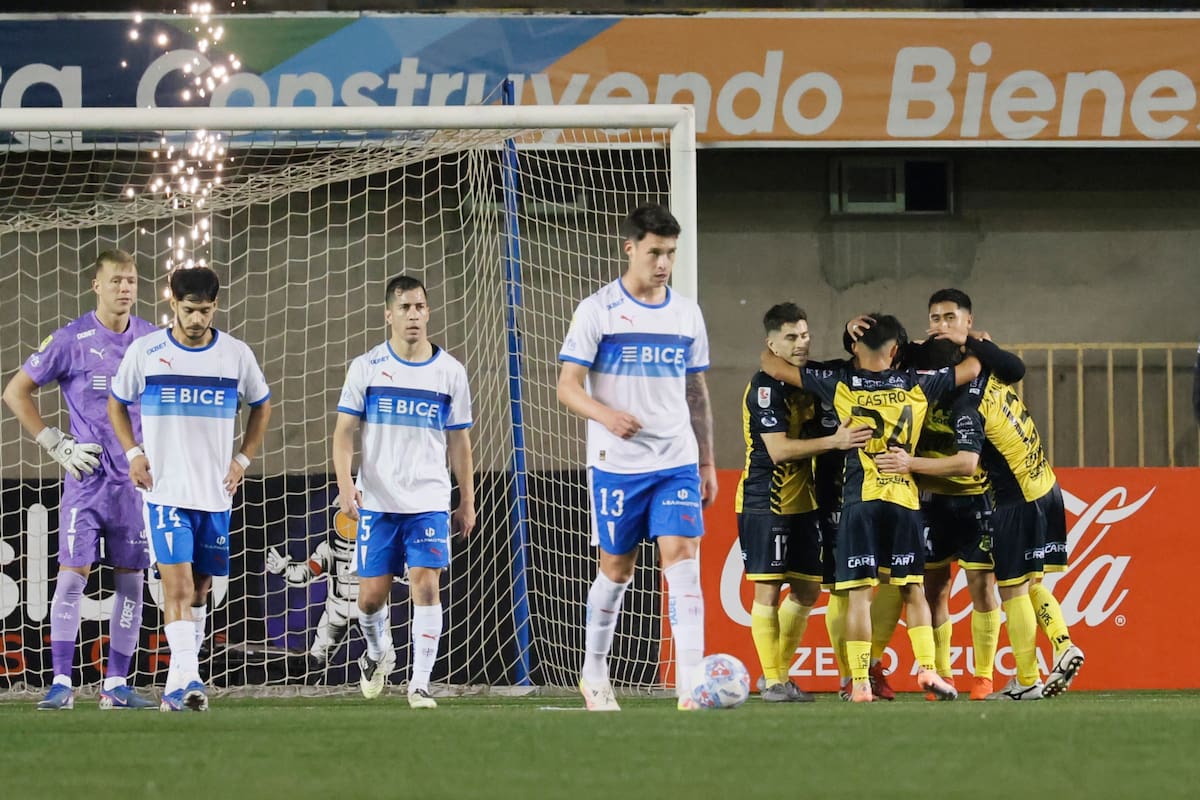 Los Cruzados cayeron ante San Luis. Foto: ATON.