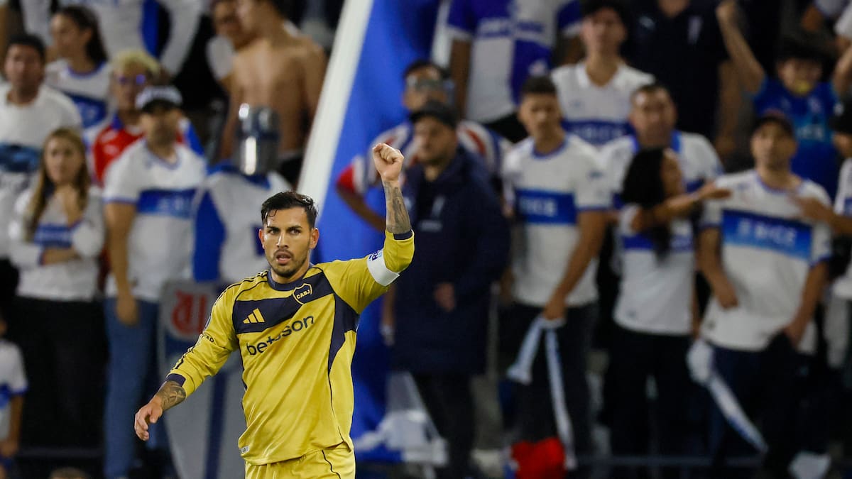 Boca amargó el debut de la UC en la Libertadores en un partido de alta tensión