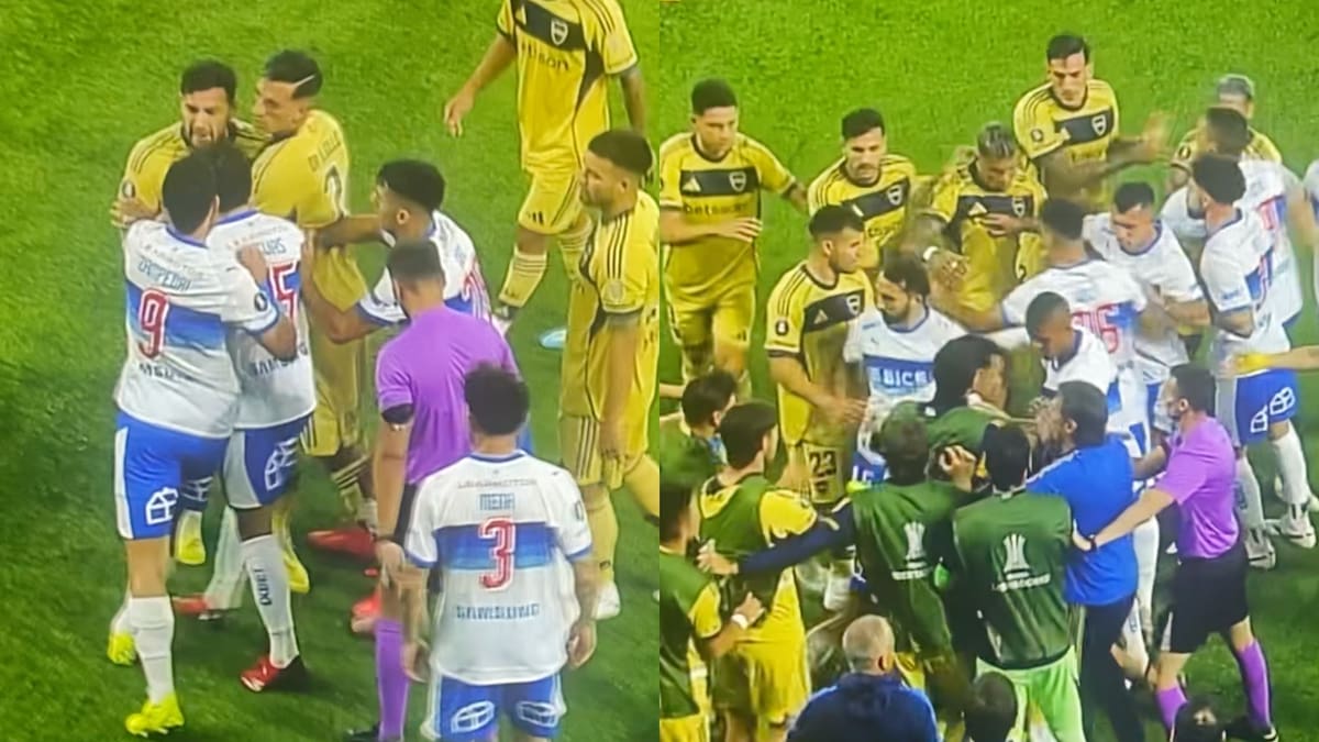 VIDEO | El cruce entre Fernando Zampedri y Leandro Paredes que casi termina en gran pelea en el Boca vs UC