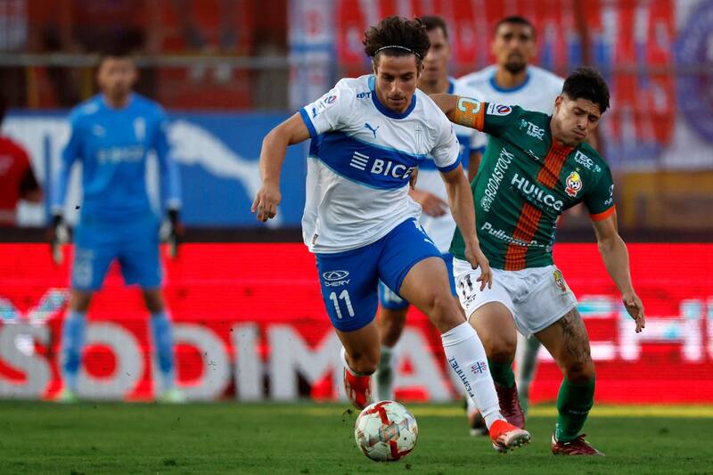 El partido ante Cobresal, un problema menos para la UC. Foto: Agencia Aton.
