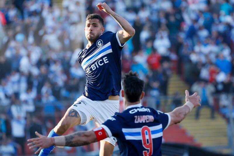 Los Cruzados vencieron al Cacique. /Photosport