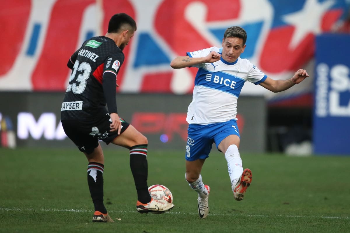 chocan por Copa Sudamericana. Foto: Agencia Aton/Archivo.