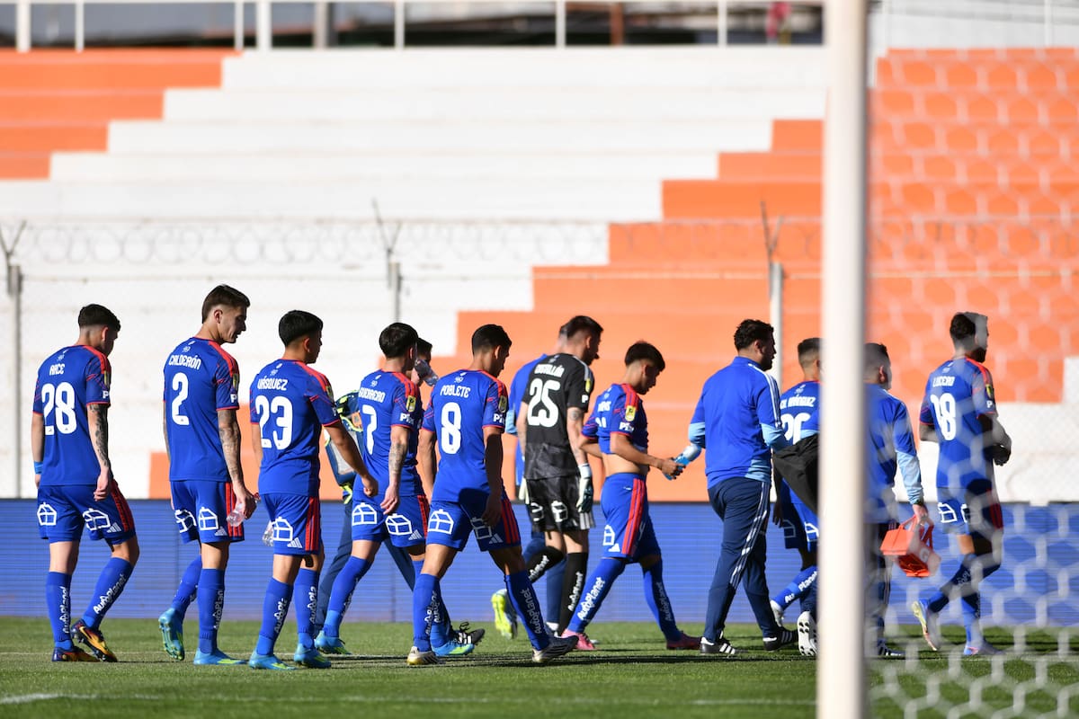 Los azules cayeron ante Cobresal.