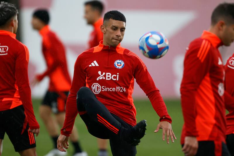 Ulises Ortegoza en La Roja.